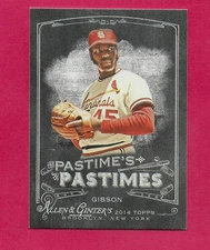 Bob Gibson Allen & Ginter and Other Topps Inserts/Parallels- YOU PICK - NRMT
