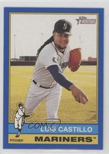 2025 Topps Heritage Dark Blue Border Luis Castillo #173 05nw