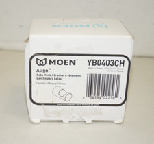 Moen YB0403CH Align Single Robe Hook, Chrome