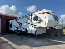 Voltage Triton 5th wheel Toy Hauler