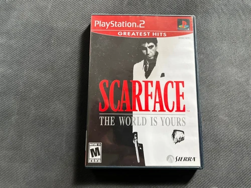 Scarface: The World is Yours Playstation 2 Greatest Hits in Very Good Condition