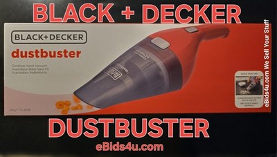BLACK + DECKER Dustbuster Cordless Handheld - Portable Car & Pet Hair Vacuum NEW