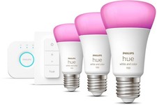 hue LED-Lampe Hue White & Col. Amb. E27 3er Set