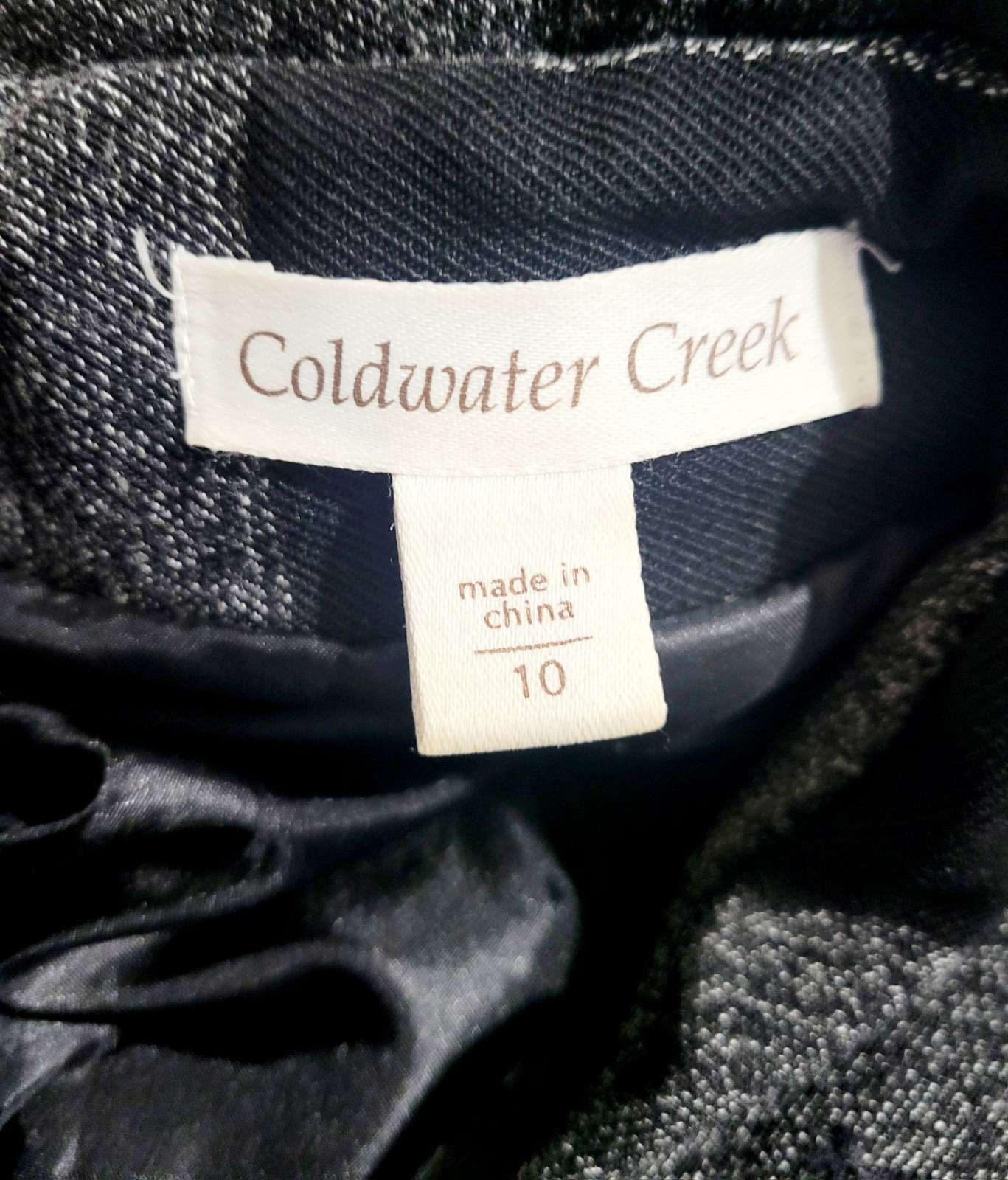 Coldwater Creek Patchwork Textured Jacket Blazer … - image 11