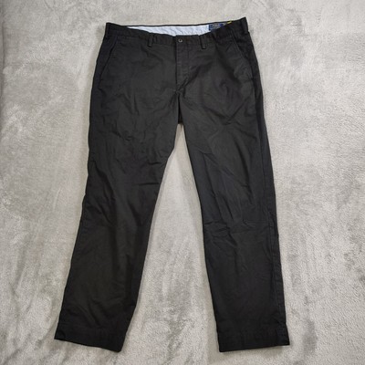 Polo Ralph Lauren Stretch Chinos 41x32* Black Straight Fit Pants