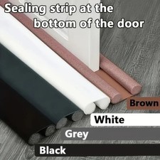Flexible Door Bottom Sealing Strip Guard Wind Dust Threshold Seal Draft Stopper