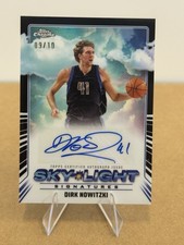Dirk Nowitzki Autographs Cards and Photos for Panini 21