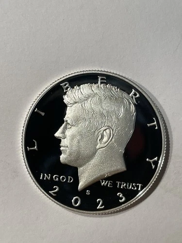 2023 S Silver, 999 Fine, Kennedy Half Dollar Proof, absolutely stunning, DCAM