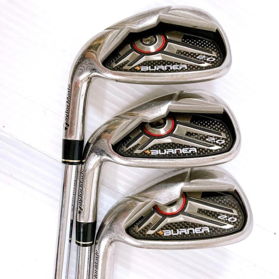 TaylorMade BURNER 2.0 Iron Set 7pcs 4-PW Steel Shaft Flex S Left-Handed - Image 3 of 4