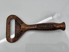 Vintage A.I.M.E Brass Beer Bottle Opener Muddler Phelps Dodge 1884 1946