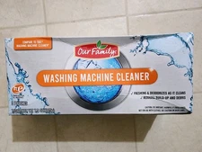 Our FAMILY Washing Machine Cleaner Compatible With All Machine. 3 Pouches.