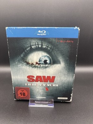 Saw 1-7 Collection Box Set Blu-Ray | Schuber Filme Horror 2 3 4 5 6 komplett