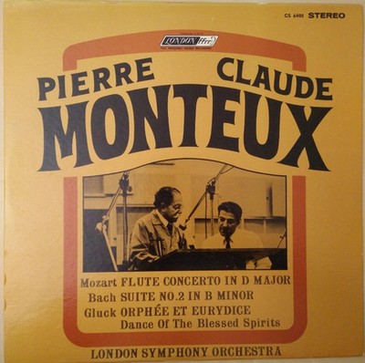 Pierre Monteux, Claude Monteux, London Symphony Orchestra, Wolfgang Amadeus Moza