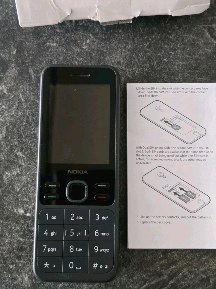 Handy NOKIA 150,  Dual-SIM,  schwarz,  gebraucht - Bild 4 von 4