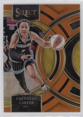 2024 Panini Select WNBA Premier Level Orange Prizm /125 Chennedy Carter #199 rw6