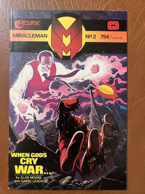 Miracleman #2: VF+ to NM Likely Unread Eclipse Comics October 1985 $7 Ship