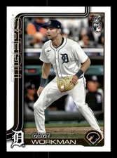 2025 Topps Update #US118 Gage Workman Rookie Detroit Tigers