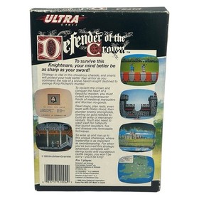 Defender of the Crown (Nintendo NES, 1989) Authentic Complete w/ Manual Tested