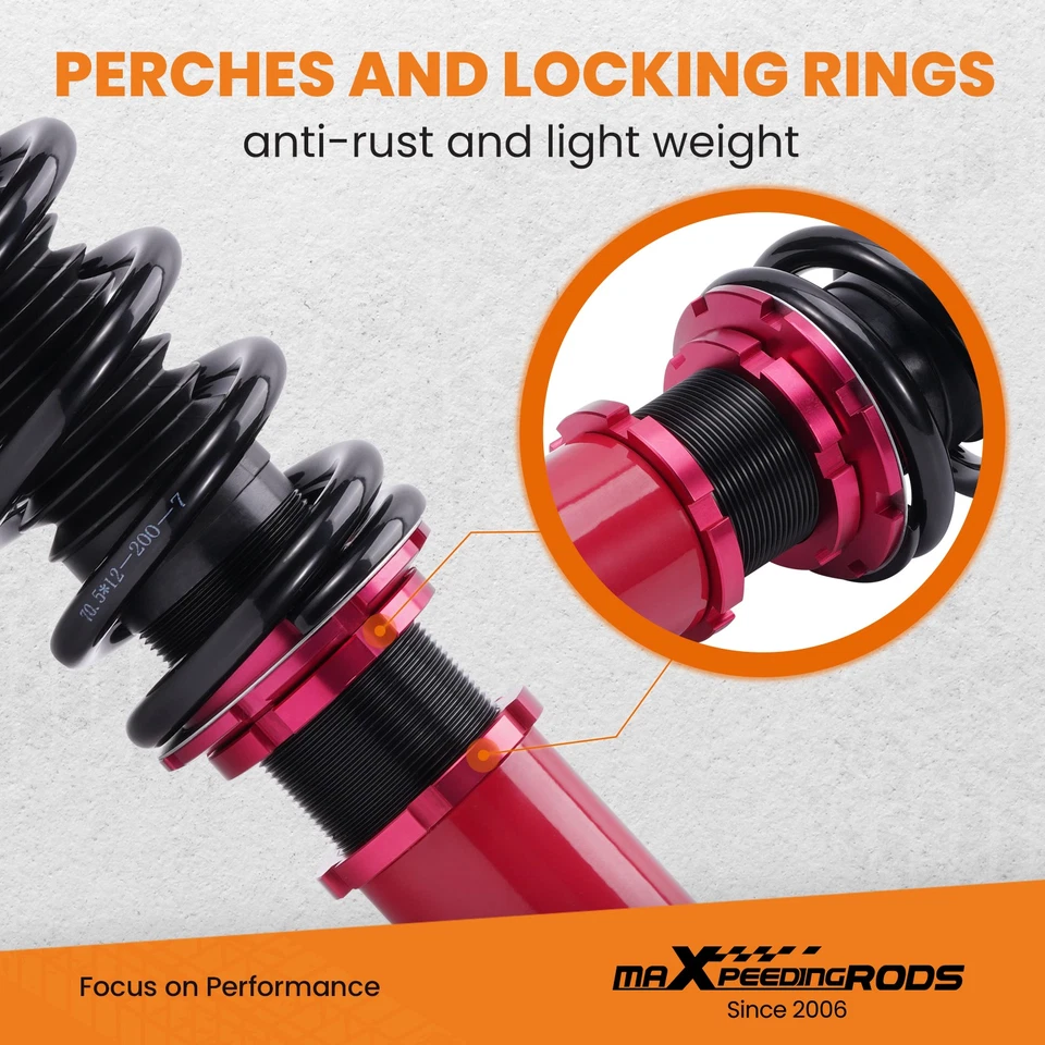 Ajustable Amortiguadores Suspensión for Lexus SC 300 400 1992-2000 Coupé ZZ3 - Imagen 3 de 4