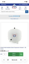 Buffer Vessel 35 Litre from Zilmet for Heat pumps ashp volumiser 
