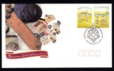 1992 CENTENARY OF SHEFFIELD SHIELD CRICKET DECIMAL STAMP FIRST DAY COVER #2818