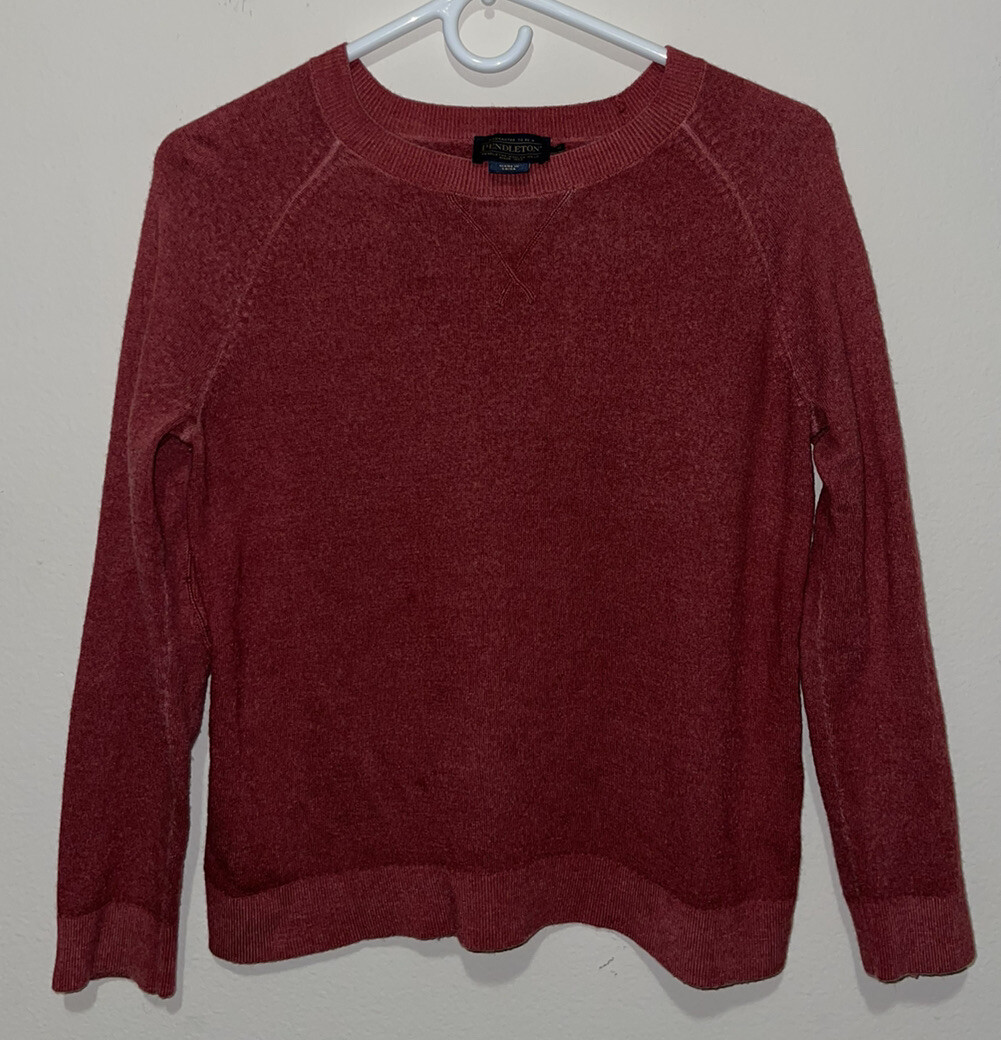 Men’s Pendleton Pullover Ribbed  Cuff Sweaters Si… - image 1