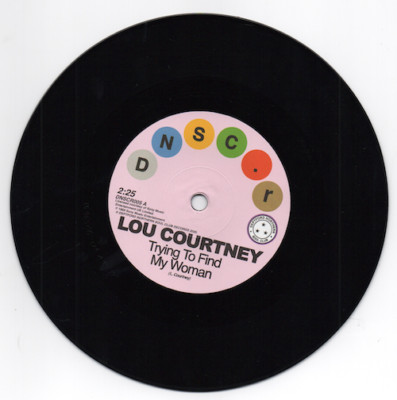 LOU COURTNEY Trying To Find My Woman - New Northern Soul 45 (Deptford NS Club)