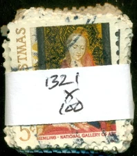 SCOTT # 1321, USED, 100 STAMPS, GREAT PRICE!