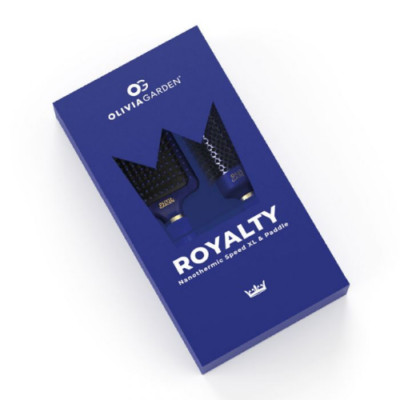 Olivia Garden Royalty Nanothermic 2-teiliges Pinselset