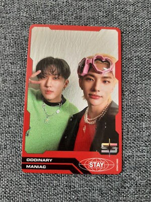 Stray Kids Oddinary Changbin & Hyunjin Album Photocard
