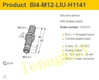 Original Turck voltage analog output sensor BI4-M12-LIU-H1141