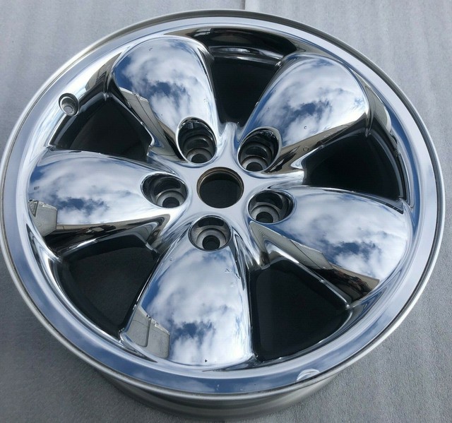 Wheel 20x9 Chrome Clad Aluminum 5 Spoke Fits 0205 Dodge RAM 1500