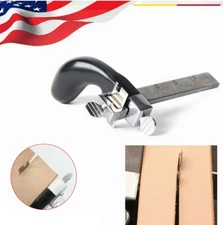 Leather Strap Cutter Splitter Machine Leather Belt Strip Cutting Skiver Tool USA