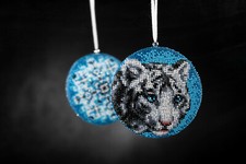 Beaded Embroidery Kit - Striped talisman