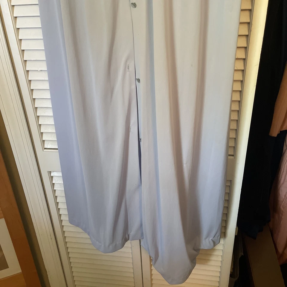 Gilead Light Blue Vintage Robe And Nightie, With Floral Embroidery - Image 2 of 4