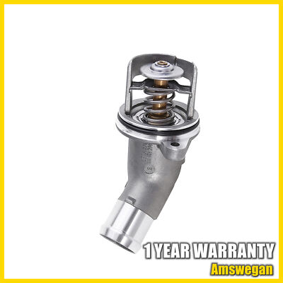 Engine Coolant Thermostat W/ Housing For 2002-2006 Audi A4 A6 Quattro 3.0L V6