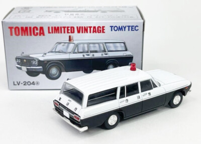 Tomytec Tomy Tomica Vintage LV-204a Toyopet Masterline Police Car
