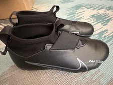 Nike Jr Zoom Superfly 9 ACAD FG/MG-Black/DK Smoke Grey