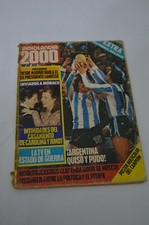 REVISTA RADIOLANDIA RARA COPA MUNDIAL DE FÚTBOL ARGENTINA 1978 ORIGINAL VINTAGE