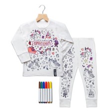 Kids Pyjamas - Christmas Colour In Craft Gift Kids 3 to 12 Years