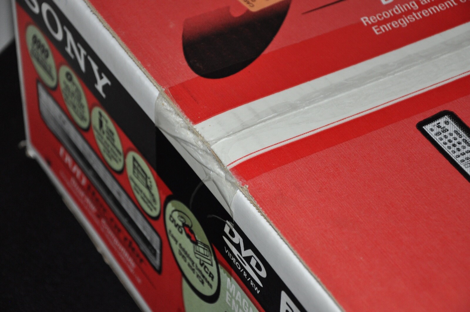 SONY DVD RECORDER RDRVX500 NEW OLD STOCK NO RETURNS! NO RETURNS! eBay