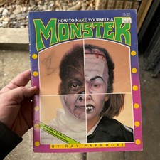 HOW TO MAKE YOURSELF A MONSTER Ray Paprocki 1990 Werewolf Vampire SPFX Horror