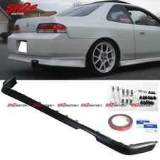 For 97-01 Honda Prelude OE Optional JDM Rear Bumper PU Lip Splitter Body Kit