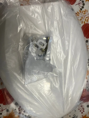 PROFLO PFTSEC2000WH Elongated Closed-Front Toilet Seat - White - Picture 1 of 2