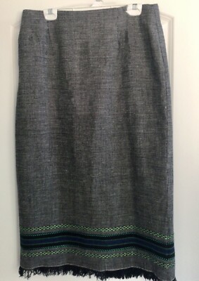 Simply Russell Midi Straight Pencil Skirt, Sz 14, Classic Style, EUC