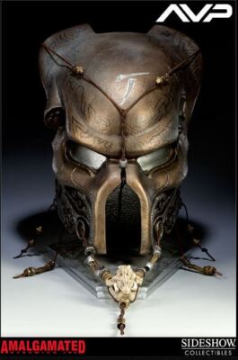 Sideshow AVP ELDER PREDATOR CEREMONIAL Mask Life-Size Prop