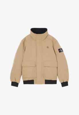 TOP DEAL!! Calvin Klein Jeans  Technical Camel Herren Daunenjacke gefüttert