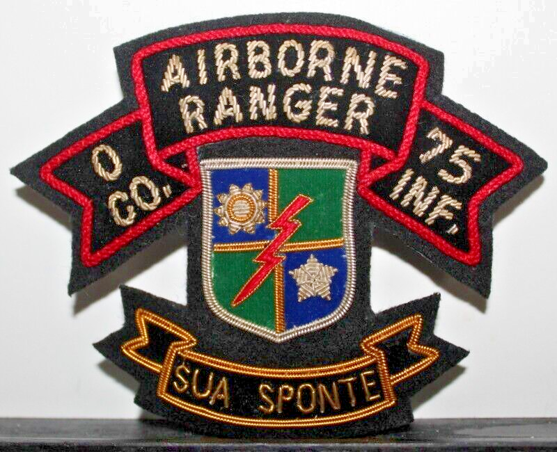 US Army 75th Ranger Regiment O Company Artic Ranger Airborne