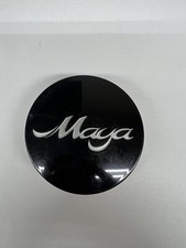 Maya Wheels Silver Custom Wheel Center Cap T721 Damaged Maya Wheels Silver Custom Wheel Center Cap T721 Damaged