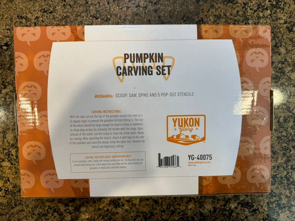 Juego de talla de calabaza Foto 3 de 3